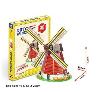 cubicfun-dutch-windmill-mini